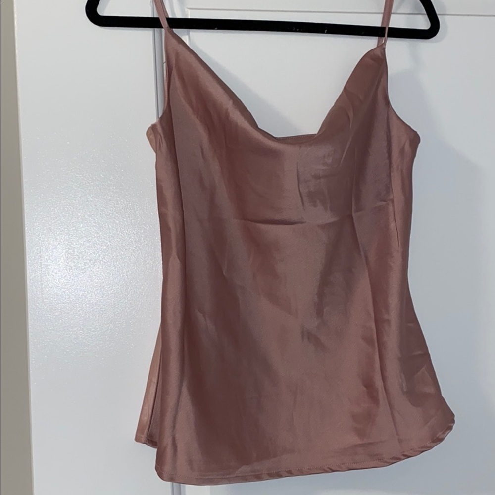 Silk Cowl Blouse